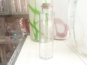 Chai thủy tinh lục giác 350ml