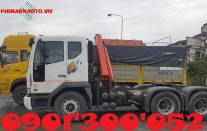 Với loại xe đầu kéo gắn cẩu, chúng ta có thể kết giữa cẩu gấp: PALFINGER, HIAB. PASSI, HYVA, FERRARI với xe đầu kéo Mỹ, xe đầu kéo FUSO TRACTOR FZ, xe đầu kéo HYUNDAI HD1000, xe đầu kéo HYUNDAI HD700, xe đầu kéo HOWO A7 420 HP, xe đầu kéo Deawoo, xe đầu kéo CHENGLONG 375HP, xe đầu kéo DONGFENG L315
* HỖ TRỢ MUA TRẢ GÓP: Khách hàng có thể vay 70%-80% giá trị xe, thời gian vay từ 12-72 tháng.Thủ tục nhanh, thế chấp bằng chính chiếc xe cần vay.
