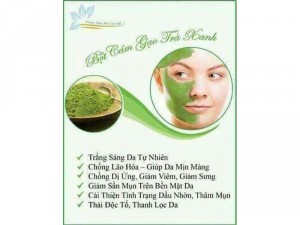 Bột cám gạo trà xanh Anthy Spa