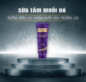 Sữa Tắm Muối Đá Massage Toàn Thân Mocha