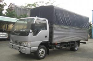Bán Xe Tải Jac 3T45 thùng lửng, thùng dài 4m2
