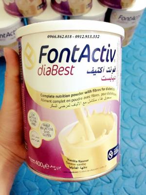 Sữa tiểu đường FontActiv dia Best - Hàng chính hãng Tây Ban Nha