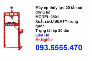 Máy ép thủy lực 20 tấn có đồng hồ