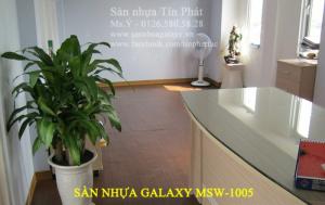 Sàn nhựa Galaxy, gạch nhựa giả gỗ Galaxy MSW 1005