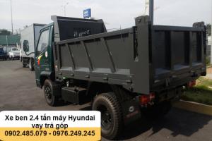 Xe ben 2t4 TMT máy Hyundai thùng 2,7 khối