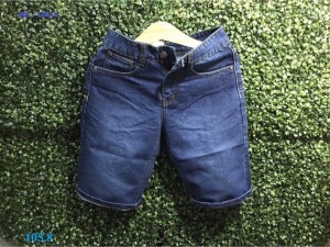 Quần short nam jeans trơn