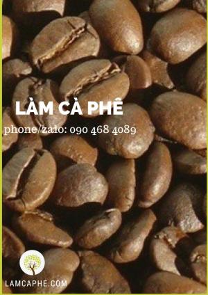 Cà phê hạt Robusta rang fullcity phù hợp cho quán cà phê