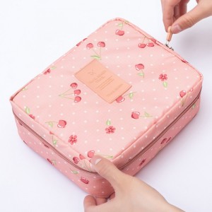 Túi Đựng Mỹ Phẩm Cherry Nhiều Ngăn Chống Thấm - MSN1831040
