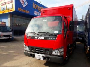 Xe tải isuzu 1.9 tấn bửng nâng trả góp giao xe ngay.