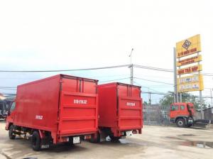 Xe tải isuzu 1.9 tấn bửng nâng - xe tải isuzu 1.9 tấn bửng nâng thùng kín.