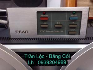 Máy băng cối TEAC A - 6300 MKII có remote khiển zin