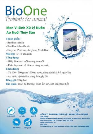Kỹ thuật nuôi tôm thẻ chân trắng bằng men vi sinh Bioone