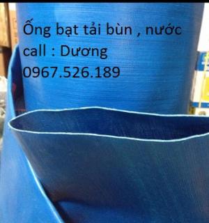 Ống bạt cốt dù tải bùn tải nước phi 100