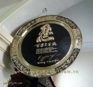 Tranh mừng thọ Ông Bà Cha Mẹ, quà mừng thọ chúc thọ tranh đồng