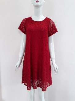 Đầm bầu ren thời trang cho mẹ