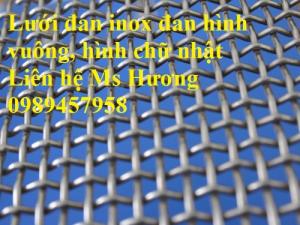 Lưới chống muỗi, lưới chống chuột, lưới Inox 304, inox 316, lưới dệt, lưới đan… giao hàng tận nơi