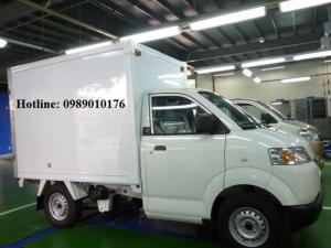 Bán xe tải Suzuki Carry Pro thùng kín, thùng mui bạt dài 2.370m