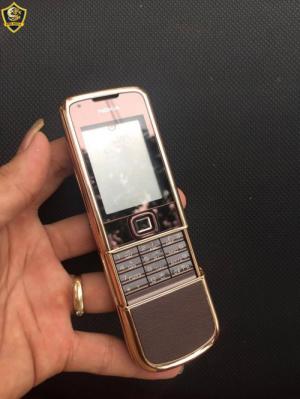 Thay vỏ điện thoại nokia 8800 Gold Arte da nâu