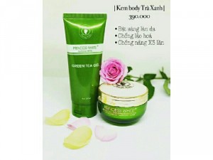 Dưỡng trắng body trà xanh + tặg gel ttbc