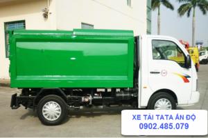Xe thu gom rác TaTa 3,4 khối nhập khẩu Ấn Độ