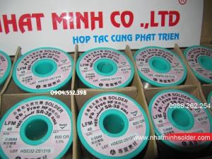 Cuộn chì hàn 3%Bạc heesung HSE 02 - SR38 - LFM48 -