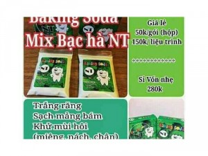 Bột tẩy trắng răng Baking Soda NT