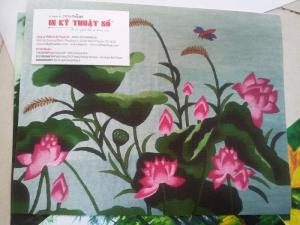 Tranh in Phố cổ Hà Nội từ in canvas mực dầu cho trang trí phòng khách từ in tranh treo tường khổ lớn