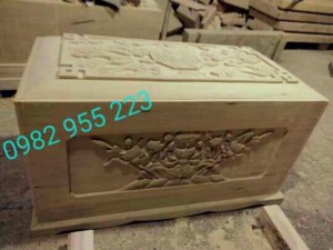Quách Gỗ Vàng Tâm