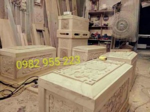 Quách Gỗ Vàng Tâm