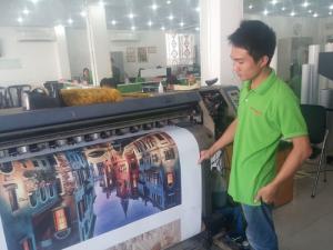 Dịch vụ in tranh sơn dầu với kỹ thuật in 3D trên nền vải Canvas (vải vẽ tranh sơn dầu) mọi kích thước, số lượng theo yêu cầu đặt in từ khách hàng