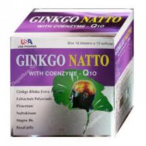 Sản phẩm Ginkgo Natto, giúp tăng trí nhớ, hỗ trợ ngừa tai biến