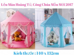 Lều Công Chúa phong cách Hàn Quốc Cực Đáng Yêu Cho Bé Kích thước: 140 x 132cm - MSN1831005