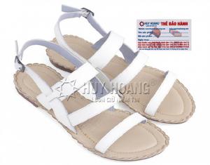 Giày sandal đế thấp màu trắng MH7028