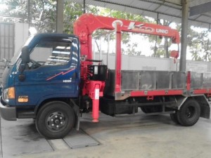 Xe tải HD99 Hyundai - Gắn cẩu 3T 4 đốt