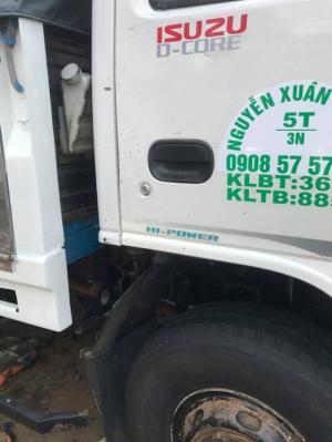 Isuzu 5 Tấn- 2007, Xe Zin Máy Lạnh