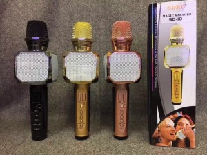 Mic Karaoke Kiêm Loa Bluetooth SD-10 Bản Nâng Cấp SD-08 2017 - MSN388285
