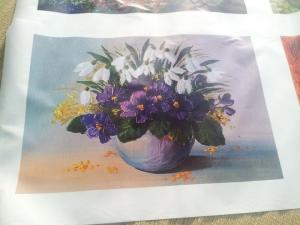 Tranh in canvas số lượng ít tại xưởng in tranh canvas In Kỹ Thuật Số