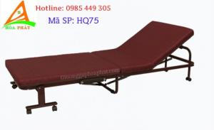 Giường gấp kiểu Hàn Quốc có bánh xe di chuyển hiện đại (HP-HQ75)