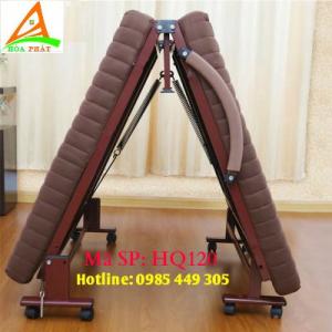 Giường gấp kiểu Hàn Quốc rộng 120cm với nhiều tính năng hiện đại (HP-HQ120)