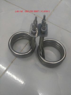 Điện trở đun nước dạng lò xo ,uốn vòng theo yêu cầu