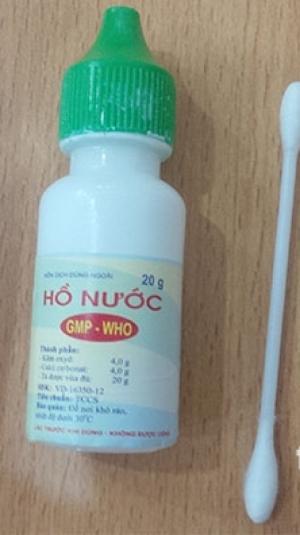 Bán hồ nước bôi da