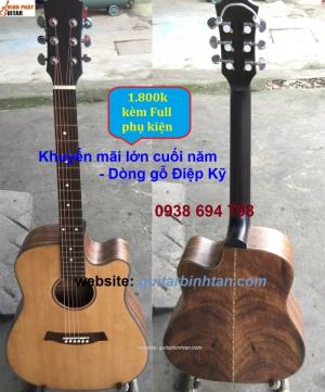 Guitar acoustic GỖ ĐIỆP KỸ