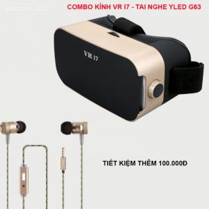 Combo kính thực tế ảo VR i7