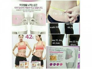 Miếng Dán Tan Mỡ Bụng SPA GEL PATCH