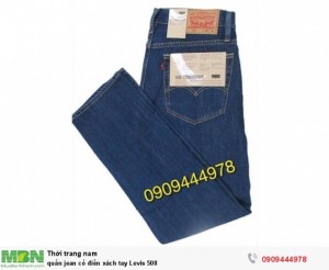 quần jean cồ điển xách tay Levis 508