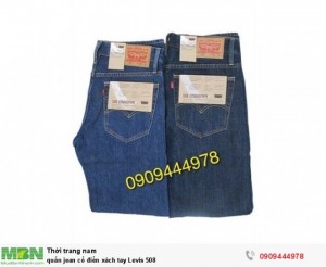 quần jean cồ điển xách tay Levis 508