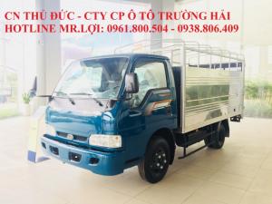 Giá bán xe tải Thaco Kia K165 2,4 tấn 2017, trả góp