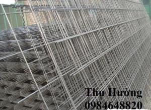 Chuyên sản xuất lưới thép hàn chập mạ kẽm nhúng nóng phi 4,5,6 ô 10x100, 50x100