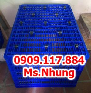 sóng nhựa 26 bánh xe
nhựa pp
KT: 1186 x 886 x 668 mm ± 10mm