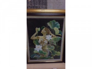 Bán tranh sơn dầu phòng ngủ cô gái